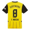 Original Trikotsatz Borussia Dortmund F. Nmecha 8 Heimtrikot 2024-25 Für Kinder